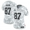 Travis Kelce Kansas City Chiefs Nike Damen 2024 Salute to Service Limited Trikot – Arctic Camo