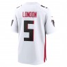 Drake London Atlanta Falcons Nike Auswärtsspieler-Trikot – Weiß