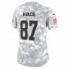 Travis Kelce Kansas City Chiefs Nike Damen 2024 Salute to Service Limited Trikot – Arctic Camo