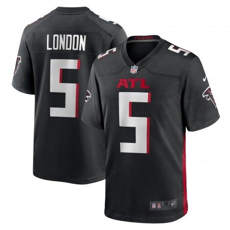 Drake London Atlanta Falcons Nike Spieler-Spieltrikot – Schwarz