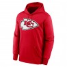 Patrick Mahomes Kansas City Chiefs Nike Spielername und Nummer Performance Pullover-Hoodie – Rot