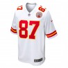 Travis Kelce Kansas City Chiefs Nike Spieler-Spieltrikot – Weiß