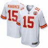 Patrick Mahomes Kansas City Chiefs Nike Jugend-Spieltrikot – Weiß