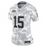 Patrick Mahomes Kansas City Chiefs Nike Damen 2024 Salute to Service Limited Trikot – Arctic Camo