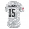 Patrick Mahomes Kansas City Chiefs Nike Damen 2024 Salute to Service Limited Trikot – Arctic Camo