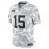 Patrick Mahomes Kansas City Chiefs Nike 2024 Salute to Service Limited Trikot – Arctic Camo