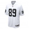 Brock Bowers Las Vegas Raiders Nike Spieltrikot – Weiß