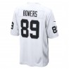 Brock Bowers Las Vegas Raiders Nike Spieltrikot – Weiß