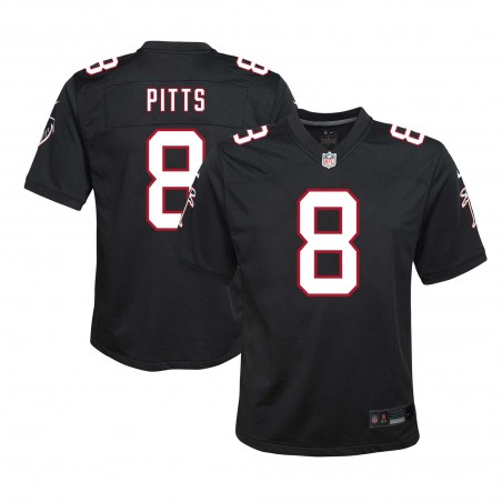 Kyle Pitts Atlanta Falcons Nike Jugend-Spieltrikot – Schwarz