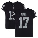 Davante Adams Las Vegas Raiders Fanatics Authentisches signiertes Nike Elite-Trikot – Schwarz