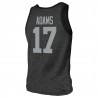 Davante Adams Las Vegas Raiders Majestic Threads Tri-Blend-Tanktop mit Namen und Nummer – Schwarz