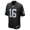 Jakobi Meyers Las Vegas Raiders Nike Game Player-Trikot – Schwarz