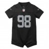 Maxx Crosby Las Vegas Raiders Nike Spielstrampler-Trikot für Neugeborene und Kleinkinder – Schwarz