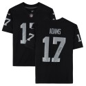 Davante Adams Las Vegas Raiders Fanatics Authentisches, signiertes Nike Limited-Trikot – Schwarz