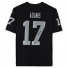 Davante Adams Las Vegas Raiders Fanatics Authentisches, signiertes Nike Limited-Trikot – Schwarz