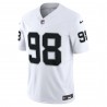 Maxx Crosby Las Vegas Raiders Nike Vapor F.U.S.E. Limitiertes Trikot – Weiß