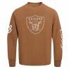 Maxx Crosby Las Vegas Raiders Pro Standard Pullover Rundhals-Sweatshirt – Braun