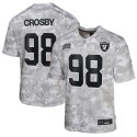 Maxx Crosby Las Vegas Raiders Nike Jugend 2024 Salute to Service Spieltrikot – Arctic Camo