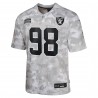 Maxx Crosby Las Vegas Raiders Nike Jugend 2024 Salute to Service Spieltrikot – Arctic Camo