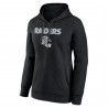 Davante Adams Las Vegas Raiders Damen Team Wordmark Pullover Hoodie – Schwarz