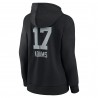 Davante Adams Las Vegas Raiders Damen Team Wordmark Pullover Hoodie – Schwarz