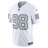 Maxx Crosby Las Vegas Raiders Nike Vapor F.U.S.E. Limitiertes Trikot – Weiß