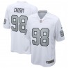 Maxx Crosby Las Vegas Raiders Nike Alternative Game-Trikot – Weiß