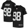 Maxx Crosby Las Vegas Raiders Nike Jugend-Spieltrikot – Schwarz