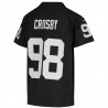 Maxx Crosby Las Vegas Raiders Nike Jugend-Spieltrikot – Schwarz