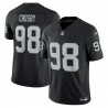 Maxx Crosby Las Vegas Raiders Nike Vapor F.U.S.E. Limitiertes Trikot – Schwarz