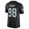 Maxx Crosby Las Vegas Raiders Nike Vapor F.U.S.E. Limitiertes Trikot – Schwarz