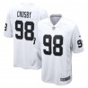 Maxx Crosby Las Vegas Raiders Nike Spieltrikot – Weiß