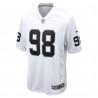 Maxx Crosby Las Vegas Raiders Nike Spieltrikot – Weiß