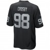 Maxx Crosby Las Vegas Raiders Nike Spieltrikot – Schwarz