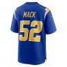 Khalil Mack Los Angeles Chargers Nike Alternatives Spieltrikot – Königsblau