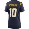 Justin Herbert Los Angeles Chargers Nike Damen-Spieltrikot – Marineblau