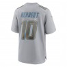 Justin Herbert Los Angeles Chargers Nike Atmosphere Fashion Game-Trikot – Grau