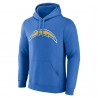 Justin Herbert Los Angeles Chargers Fanatics Player Icon Name & Nummer Pullover Hoodie – Pulverblau