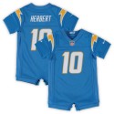 Justin Herbert Los Angeles Chargers Nike Kleinkind-Spielstrampler-Trikot – Pulverblau