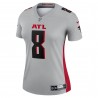 Kyle Pitts Atlanta Falcons Nike Inverted Legend Player Performance-Oberteil für Damen – Grau