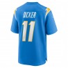 Cameron Dicker Los Angeles Chargers Nike Spieltrikot – Pulverblau