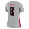 Kyle Pitts Atlanta Falcons Nike Inverted Legend Player Performance-Oberteil für Damen – Grau