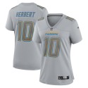 Justin Herbert Los Angeles Chargers Nike Atmosphere Fashion Game-Trikot für Damen – Grau