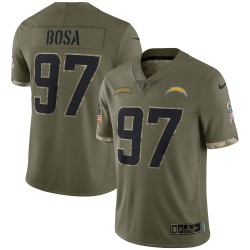 Joey Bosa Los Angeles Chargers Nike Salute To Service Limited Trikot – Olivgrün