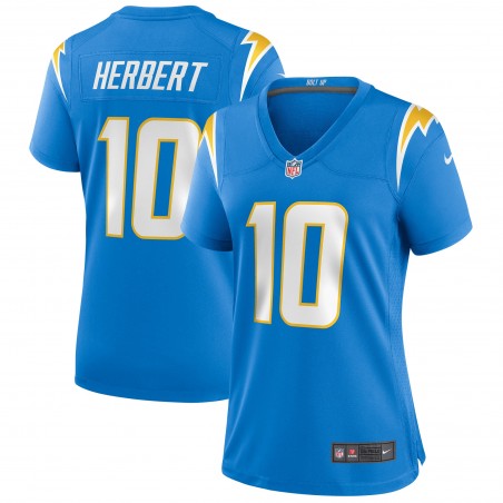 Justin Herbert Los Angeles Chargers Nike Damen-Spieltrikot – Pulverblau