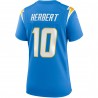 Justin Herbert Los Angeles Chargers Nike Damen-Spieltrikot – Pulverblau