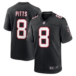 Kyle Pitts Atlanta Falcons Nike Spieler-Spieltrikot – Schwarz