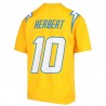 Justin Herbert Los Angeles Chargers Nike Inverted Team-Spieltrikot für Jugendliche – Gold