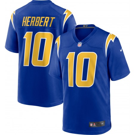 Justin Herbert Los Angeles Chargers Nike 2. Ausweichtrikot – Königsblau