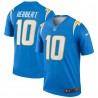 Justin Herbert Los Angeles Chargers Nike Team Legend Player Performance Top – Pulverblau